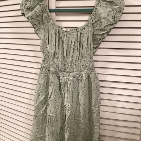 Cotton On Woven Frankie Puff Sleeve Shirred Fit & Flare  Mini Dress - Picture 4 of 4